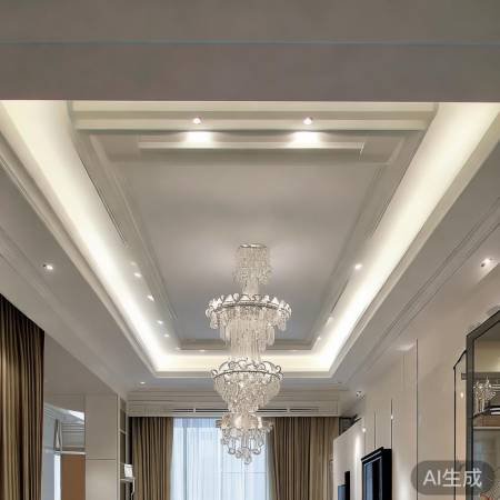 吊顶灯光设计多选择
