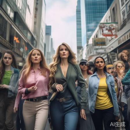 女性巡街，未来可期