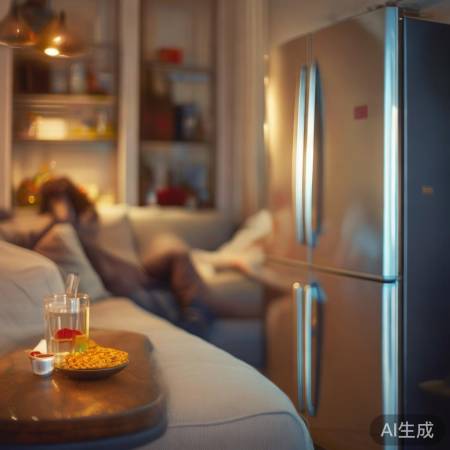“低噪音冰箱，享受宁静美食时光