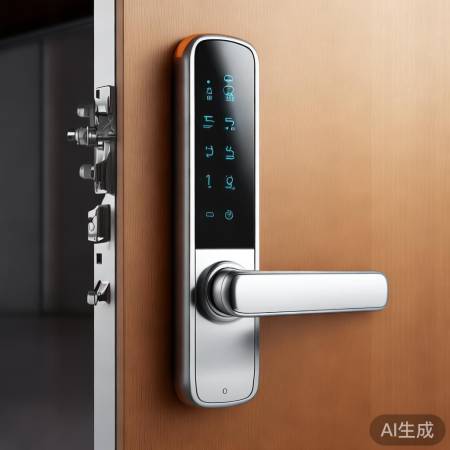 智能锁：电子控制门锁