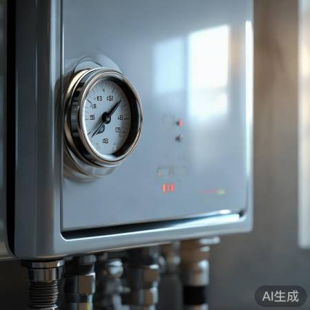 壁挂炉水压表，安全监测器