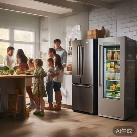 冰箱大小适中，满足需求