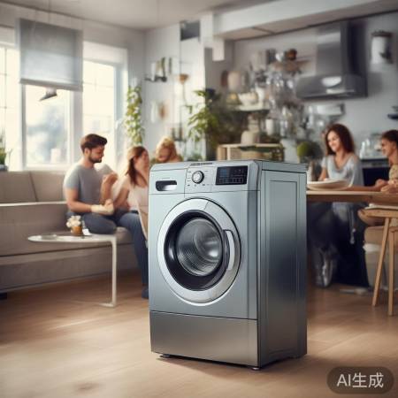 清洗机低噪音，不影响休息