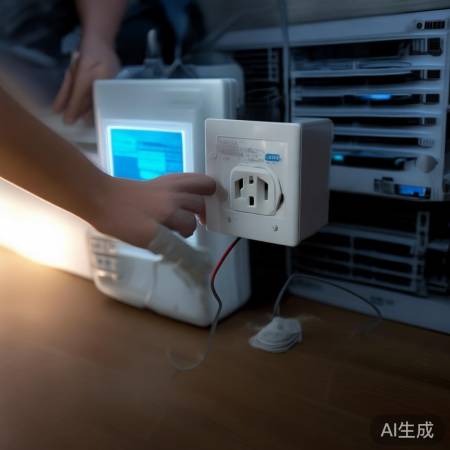 空调闪烁，电源可能不稳