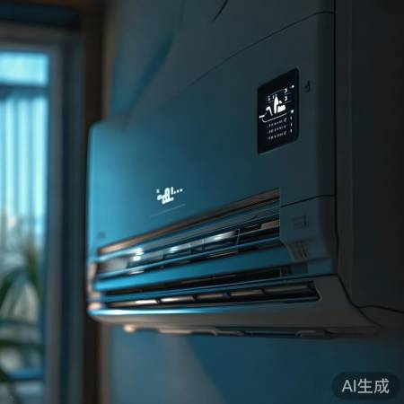 空调自检，正常现象