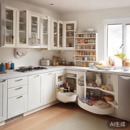 墙面角落巧利用