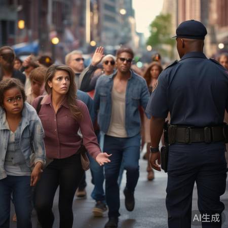 冷静报警，警察叔叔帮忙