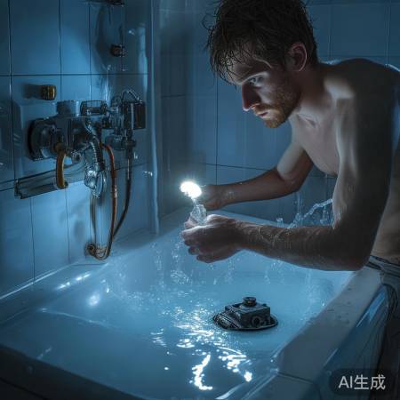 洗澡熄火大麻烦