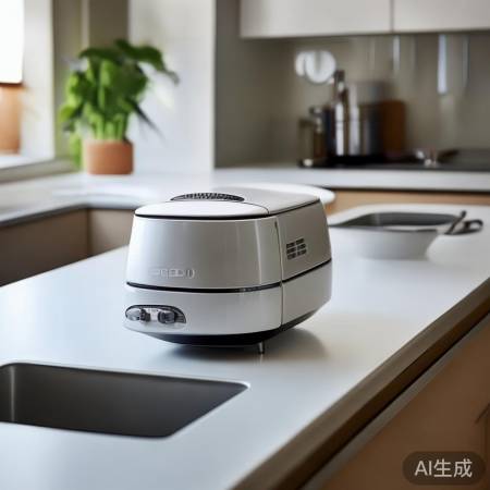 “小巧消毒柜，厨房空间佳”