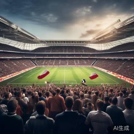 万人欢呼，足球魅力燃情