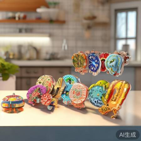 环保冰箱贴，美心又安心