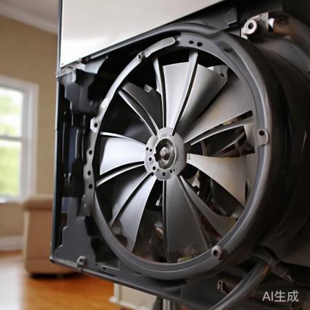 壁挂炉风机叶片通风排气