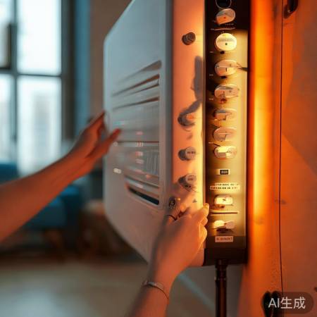 壁挂炉参数调适，温度适中