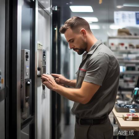 专业认证，严格流程，指纹锁放心