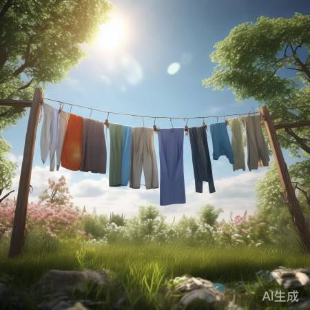 晾衣架妙用一招