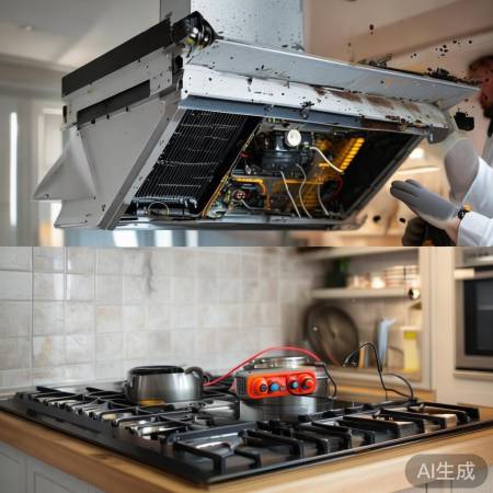 油烟机故障，需专业维修