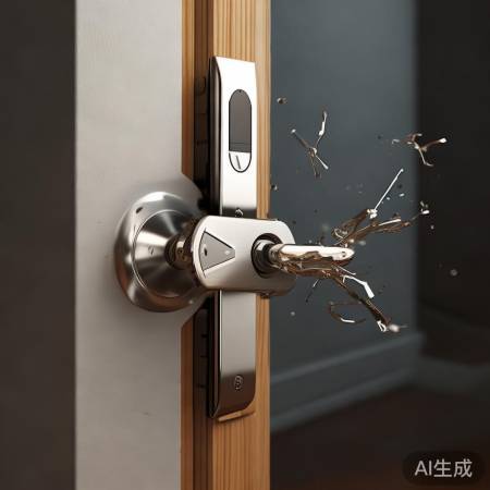 鹿客锁舌反复弹出