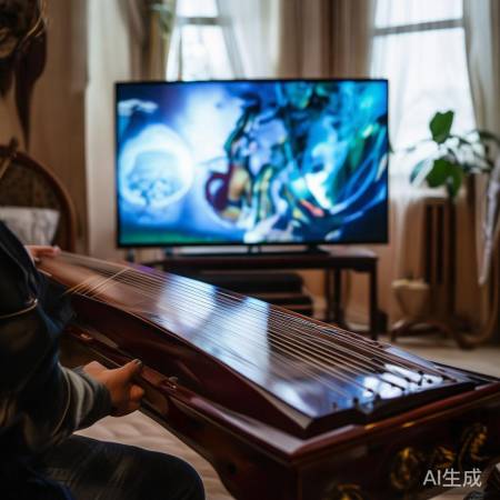 电视与琵琶保持1米距