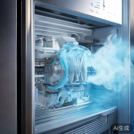 降低压力，气体液化制冷