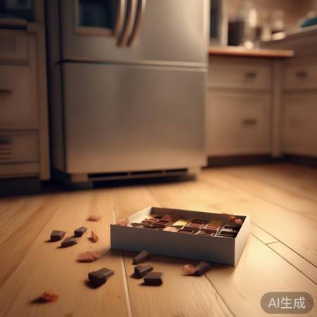 冰箱倒地，意外发现巧克力宝藏