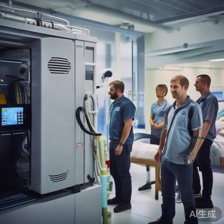 “湖州医院新式空气能供暖”