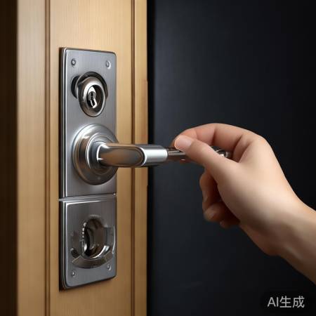 电子锁，钥匙操作需谨慎