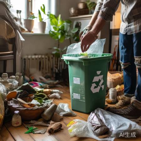 整理清理，保留健康实用物品