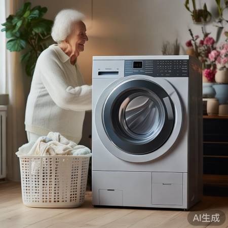 智能洗衣机，操作简便