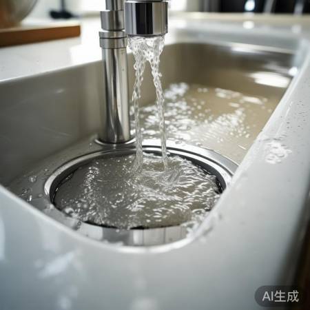 排水管堵塞，清理可解决