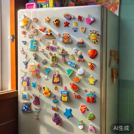 萌趣冰箱贴，乐趣生活