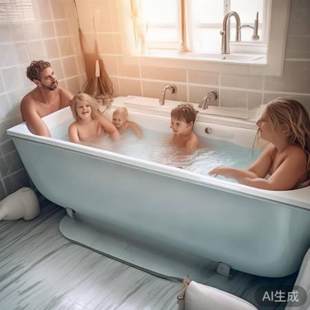 洗澡安全，防滑防火