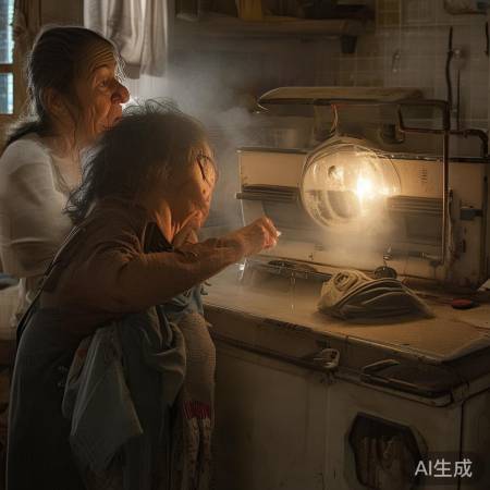 古董洗衣机，脾气古怪