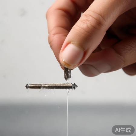涂抹防锈油，螺丝不易锈易拆