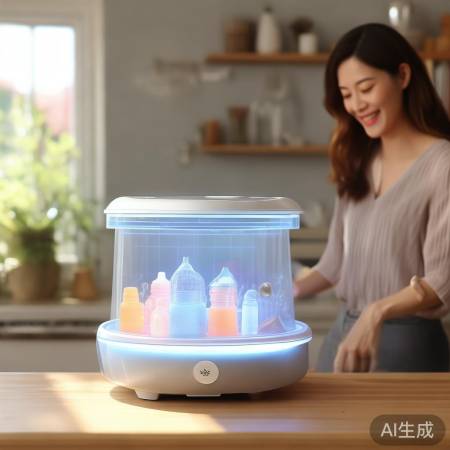 “小熊消毒柜，妈妈好帮手”