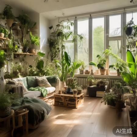 绿植家具，舒适家居细节