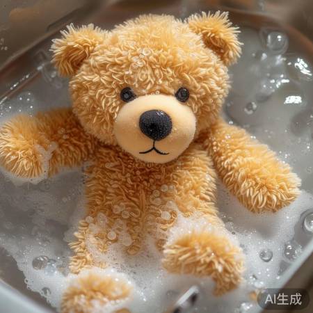 毛绒娃娃手洗，控温30度