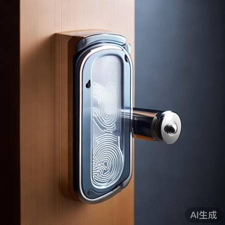 指纹锁防干扰贴纸