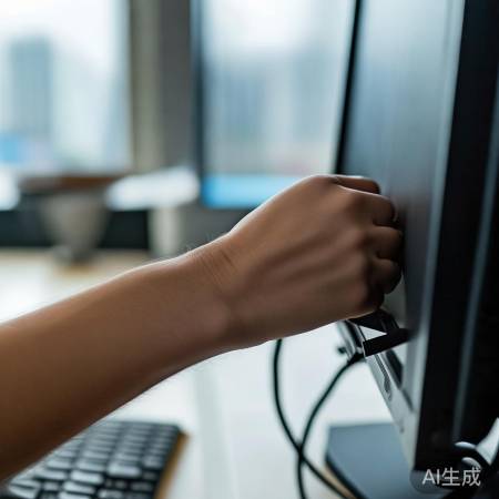 检查电源线，解决屏幕无反应