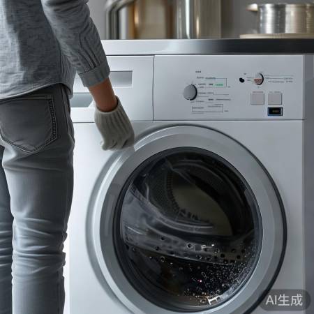 检查洗衣机内部灯