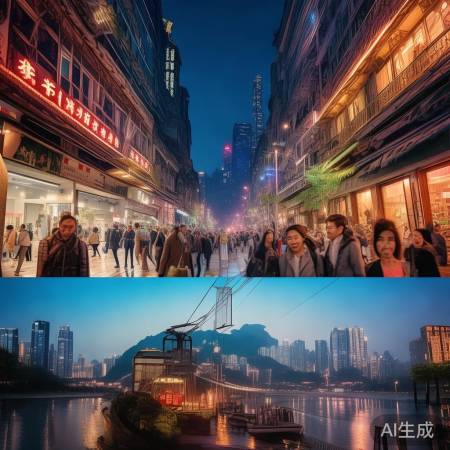 重庆美景美食多，购物夜景两江索