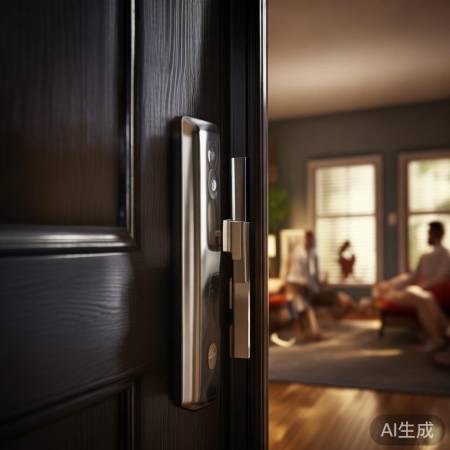 指纹锁守护家门美生活