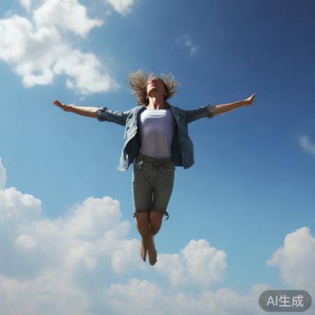 飞翔梦境，渴望自由