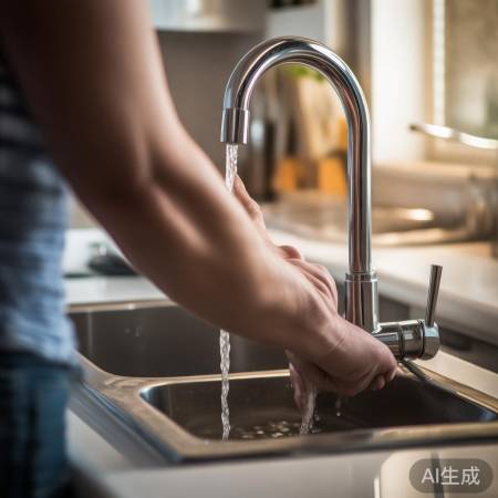 调整水温，防止烫伤