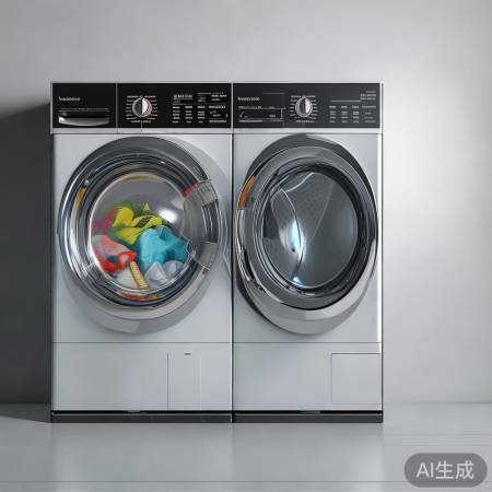 洗衣机套装：大容量，多程序，智