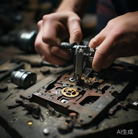 拆锁第一步