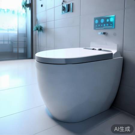 智能马桶冲水便捷人性化