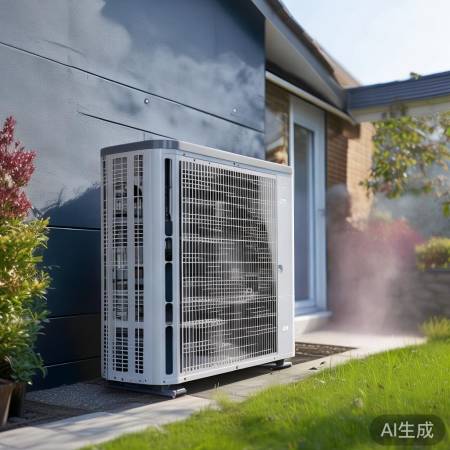 空气能供暖，安静环保易维护
