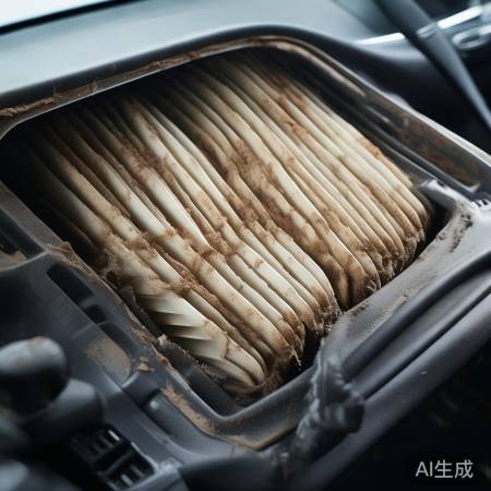 车内异味因滤芯积尘细菌