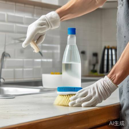 清洁工具准备：软毛刷、白醋、手