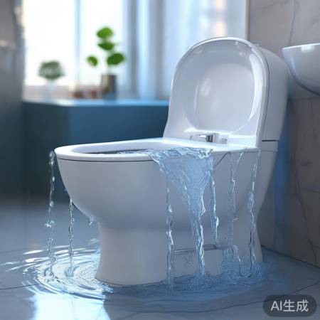 智能马桶出水声不停原因
